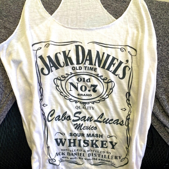 Jack Daniels Tops - Jack Daniels racer back tank top